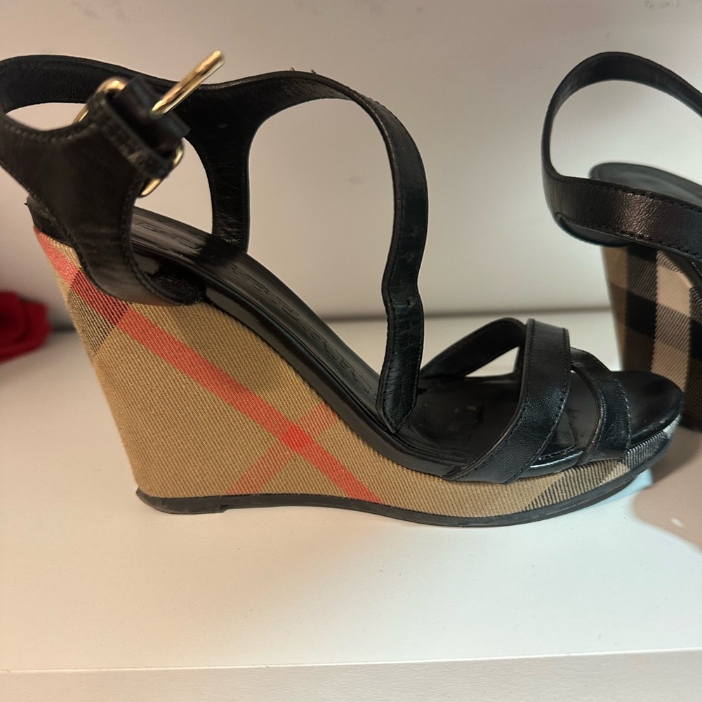 Burberry wedges